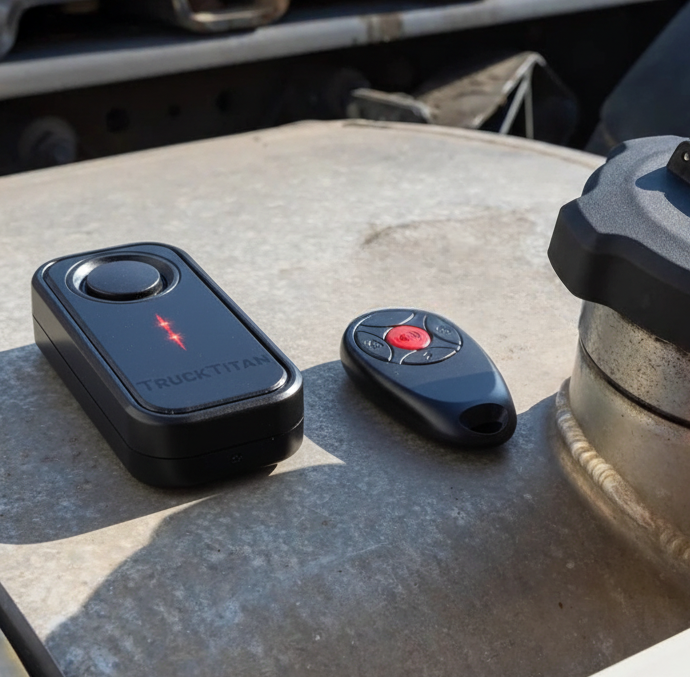TruckTitan™ – Detector de Vibraciones con Alarma